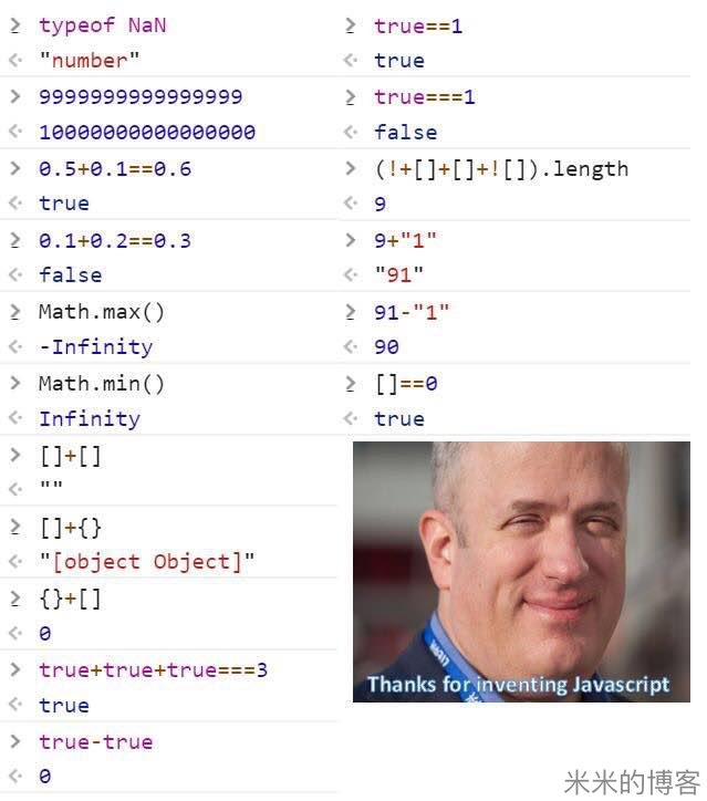 Thanks for inventing Javascript