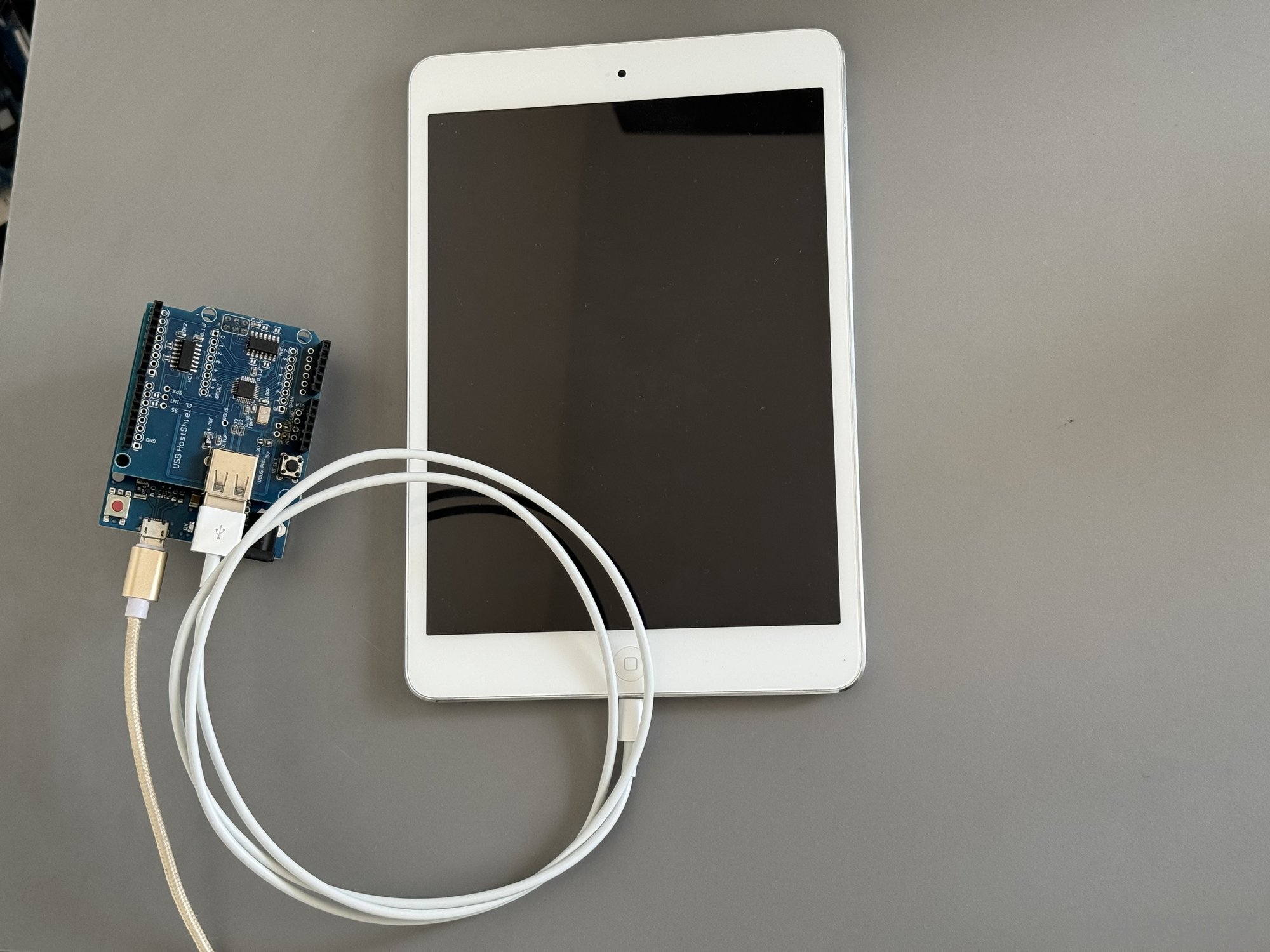 连接iPad和Arduino